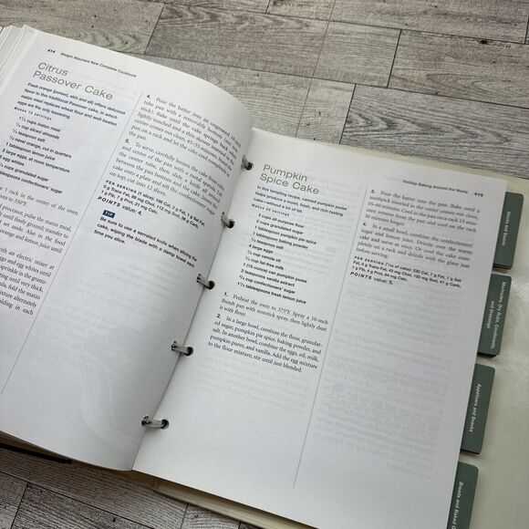 2006 Weight Watchers - New Complete Cookbook - in‎ Ring Binder - WW - Picture 14 of 14